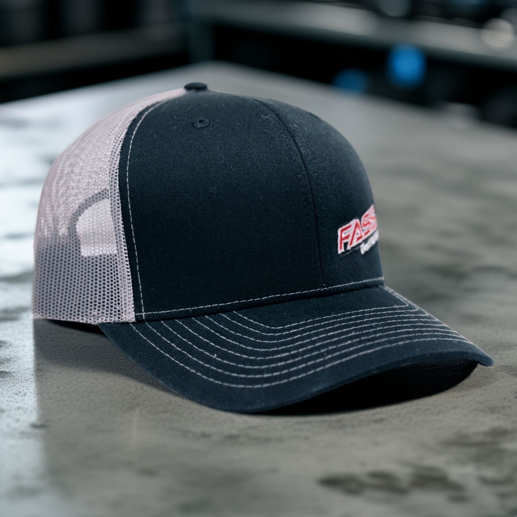FASS GREY TRUCKER HAT