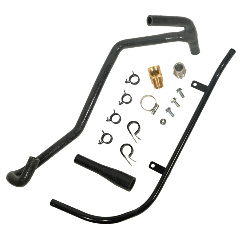 Coolant Tube Relocation Kit Howler Turbo Dodge Automatic 2003-2005 5.9L Cummins BD Diesel