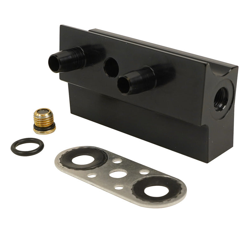 Cooler Bypass Delete Silverado/Sierra 1500 8L90 1/2 inch Cooler Lines 2019-2023 BD Diesel