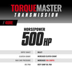 TorqueMaster Dodge 48RE Transmission 2005-2007 4WD w/TVV Stepper Motor c/w Auxiliary Filter -and Billet Input TapShifter BD Diesel