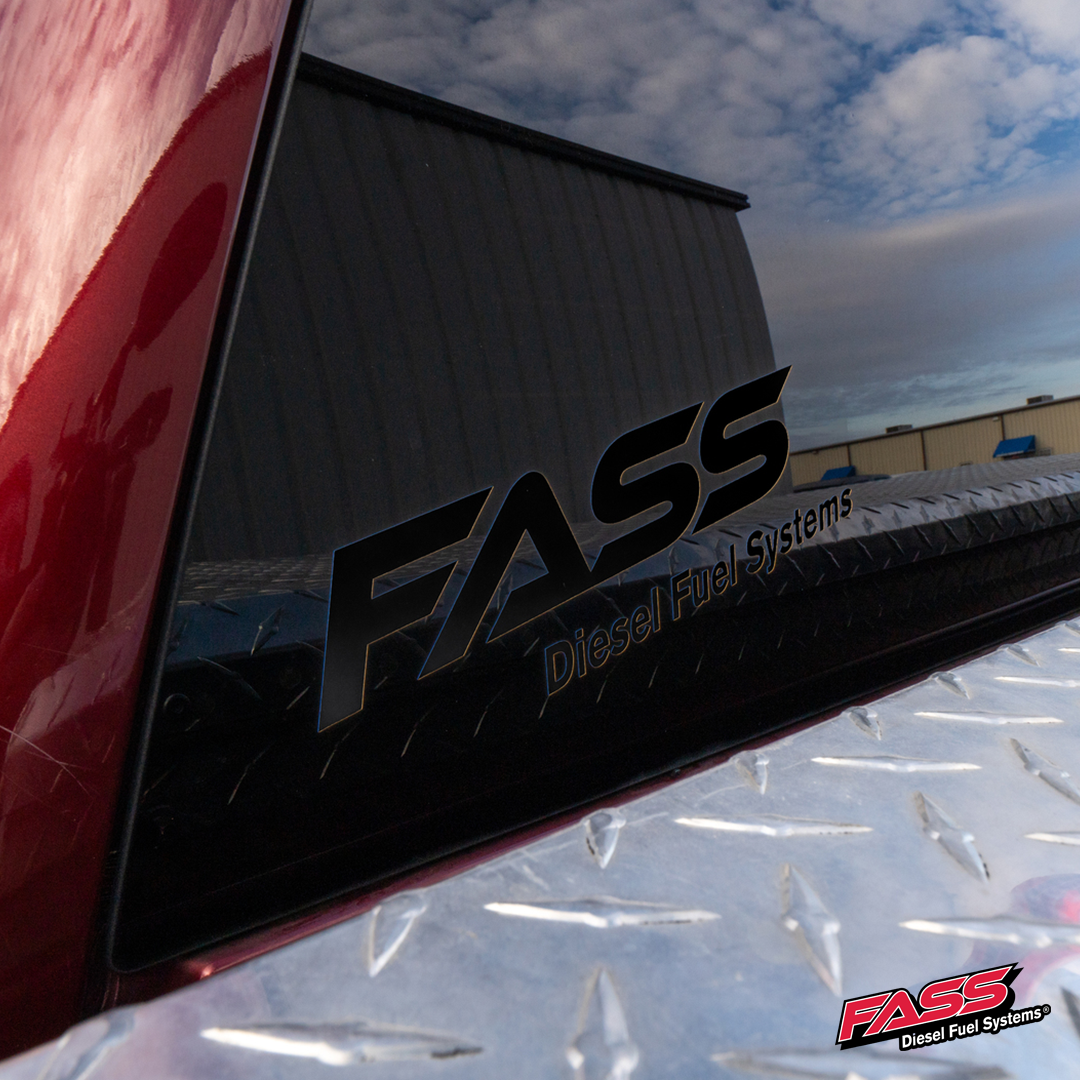 FASS Transfer Decal BLACK