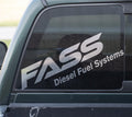 FASS Large Chrome Decal