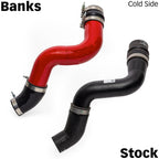 Boost Tube Upgrade Kit Fits 19-24 Ram 2500/3500 6.7L Cummins Red Powdercoat Banks Power