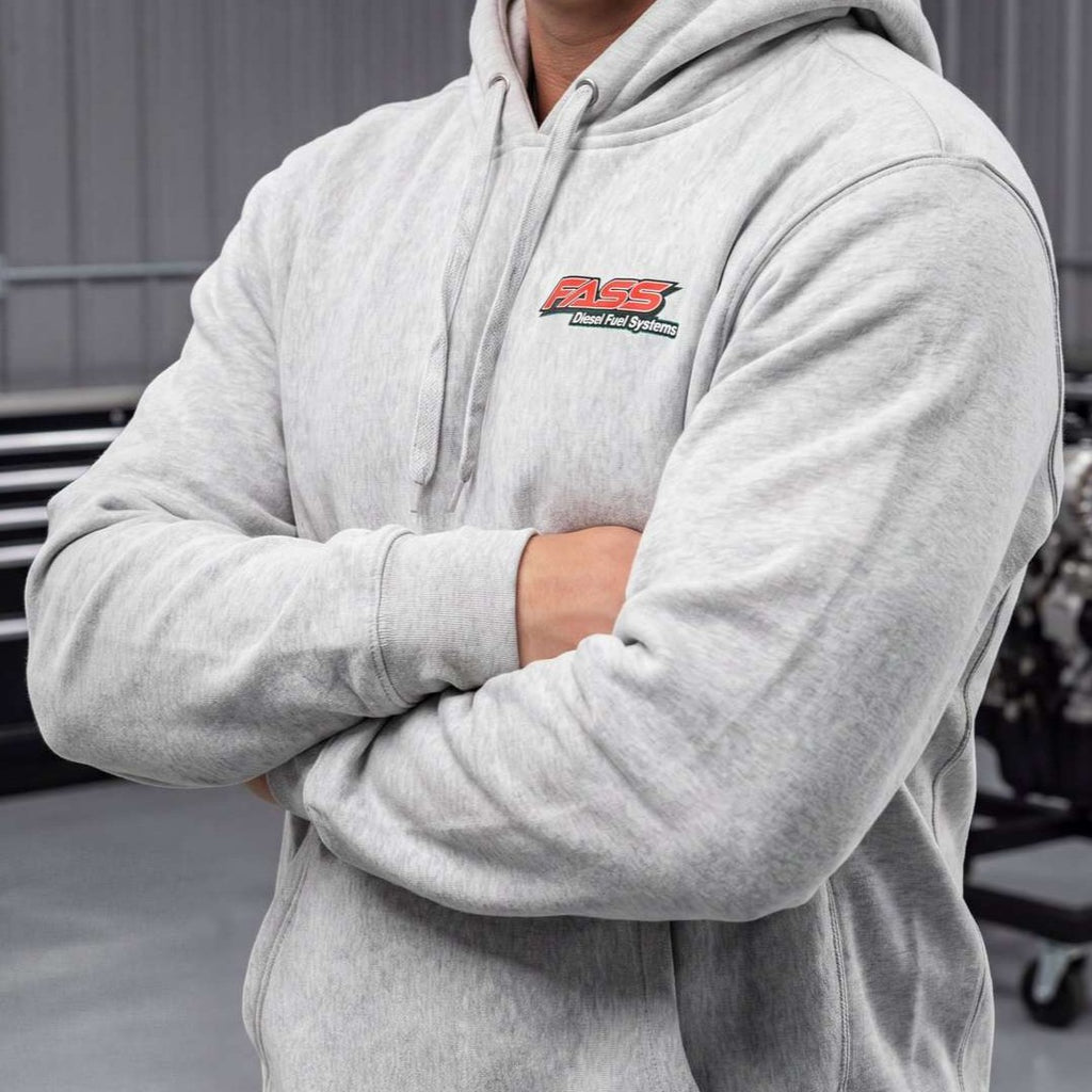 FASS OG GREY HOODIE - XL