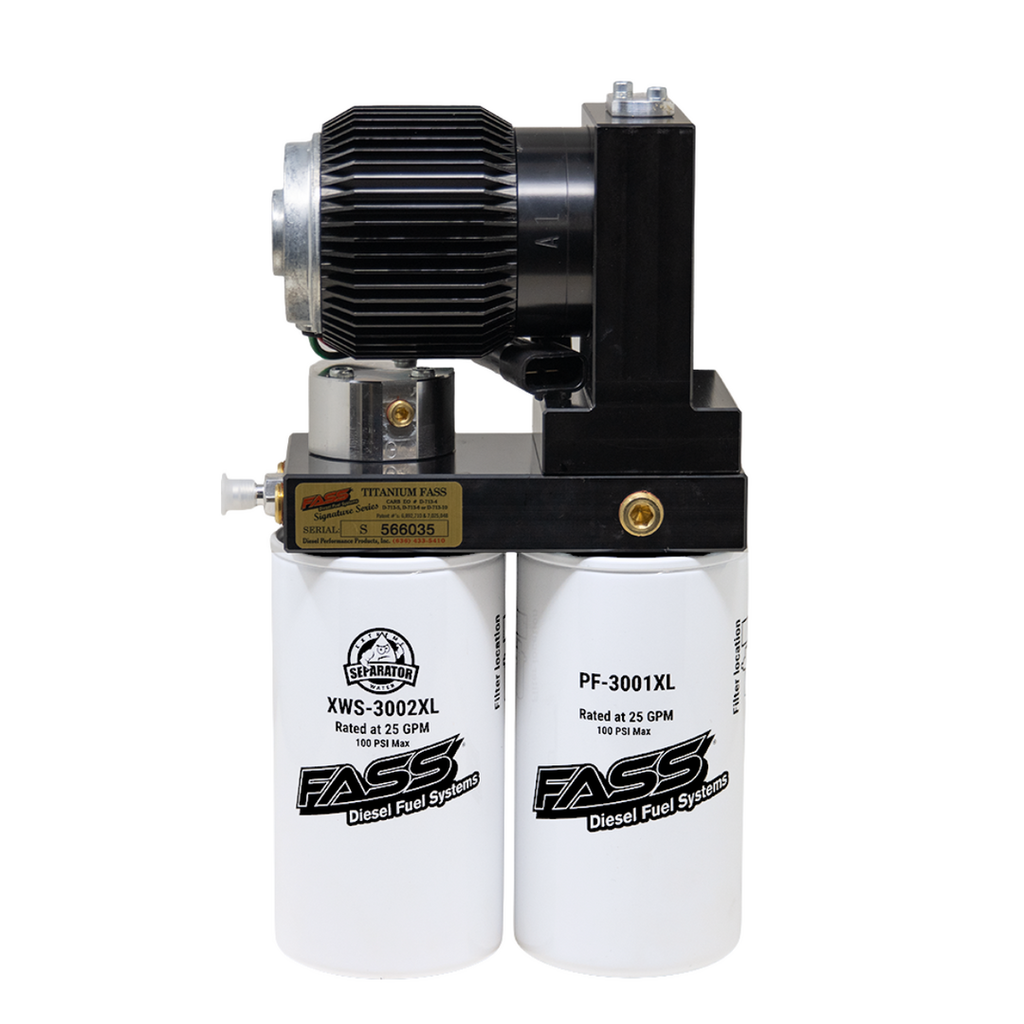 FASS Industrial Series PLUS Fuel System: For Caterpillar 3126 Engines