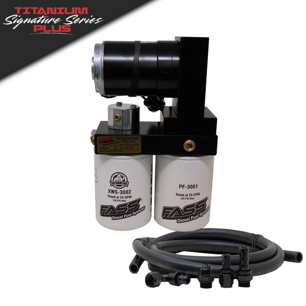 FASS Titanium Signature Series PLUS Fuel System for GMC/Chevrolet 2020-2023 Duramax 6.6L