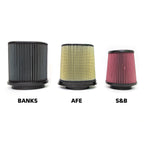 Banks Ram-Air, Big-Ass Dry Filter Cold Air Intake System for 18-26 Jeep Wrangler JL 3.6L 20-26 Gladiator 3.6L