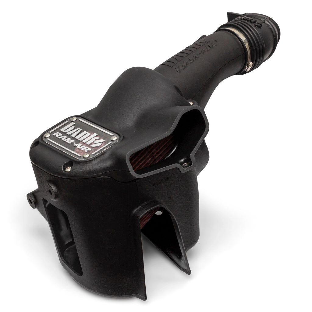 Ram-Air Cold-Air Intake System Oiled Filter for 20-22 Ford F250/F350/F450 6.7L Power Stroke Banks Power