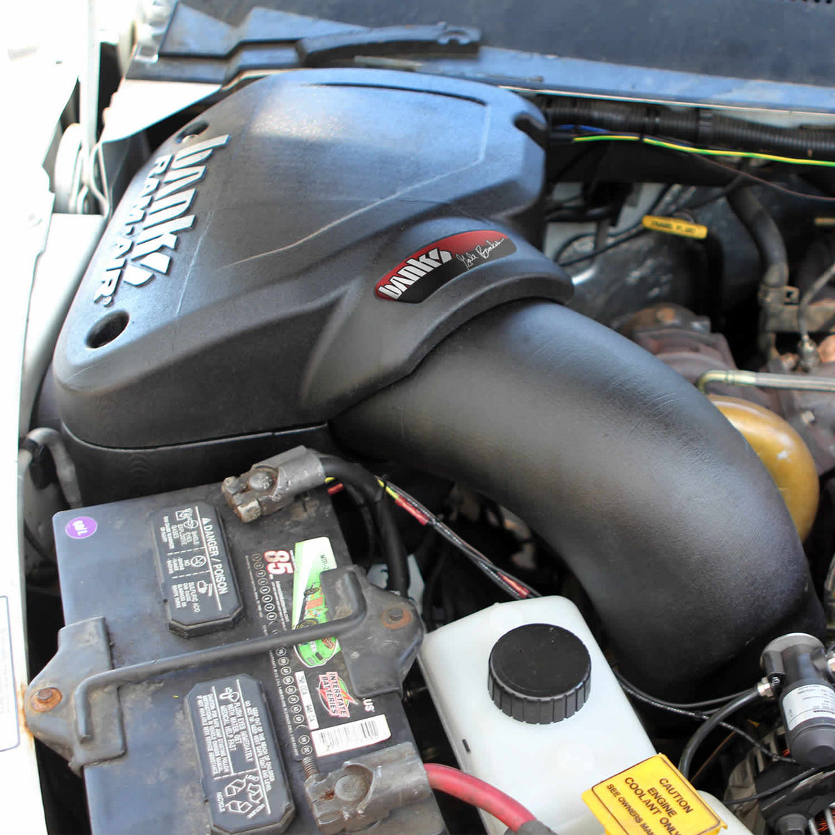 Ram-Air Cold-Air Intake System Oiled Filter 94-02 Dodge 5.9L Banks Power