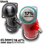 Monster-Ram Turbo Inlet Elbow 17-26 Chevy/GMC 2500/3500 6.6L Duramax L5P Red Powdercoat Banks Power