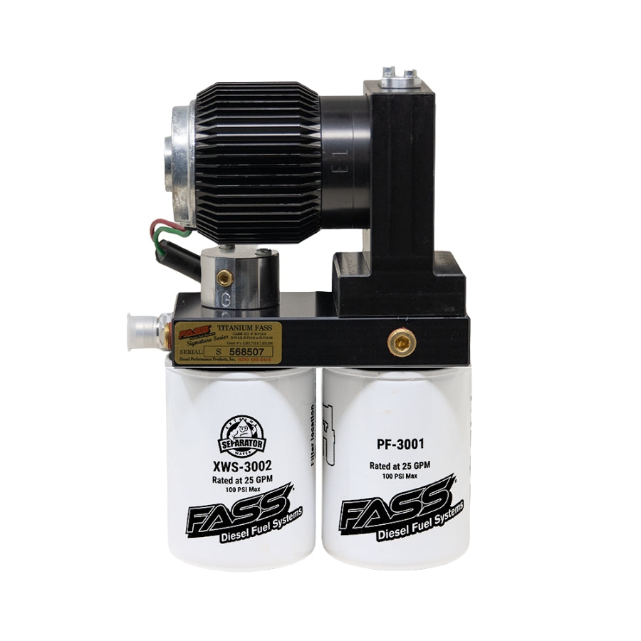 FASS Titanium Signature Series PLUS 165G Fuel System for GMC/Chevrolet 2001–2010 Duramax 6.6L