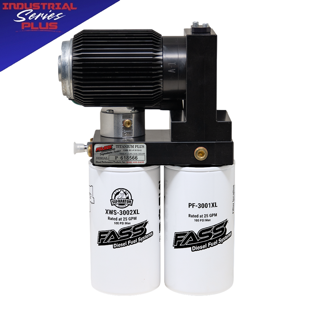 FASS Industrial Series PLUS Fuel System: For Caterpillar C27 & C32 Engines