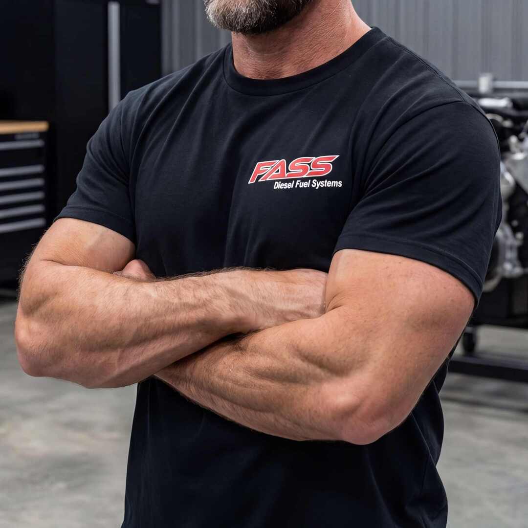 FASS FUELED BY FASS - SMALL, BLACK