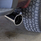 Monster Exhaust System 5-inch Single Exit Chrome Tip 20-22 Chevy/GMC 2500/3500 Duramax 6.6L L5P Banks Power