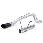 Monster Exhaust 5.0 inch Single S/S Black Tip 13-18 Ram 6.7L CCLB Banks Power