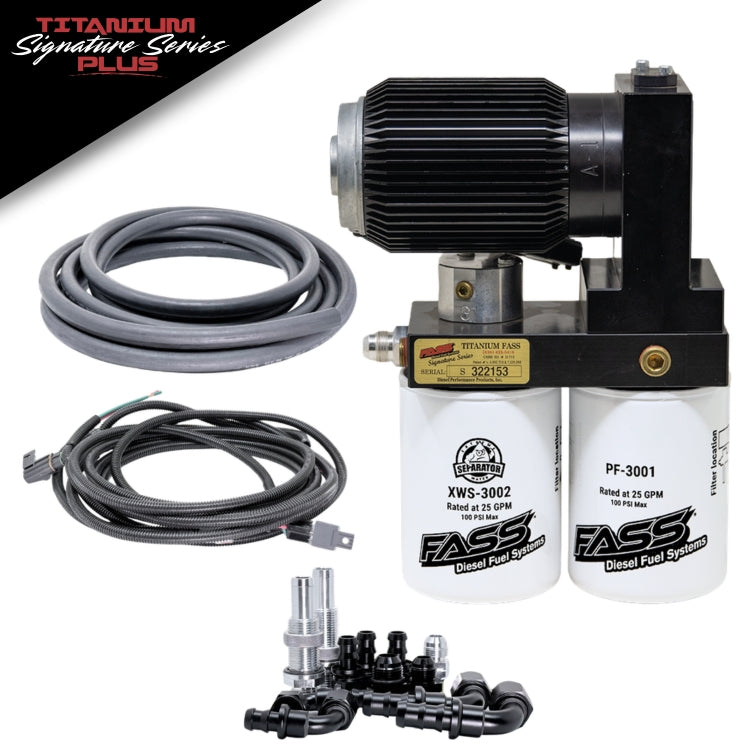 FASS Titanium Signature Series PLUS Fuel System for GMC/Chevrolet 2011-2014 Duramax 6.6L