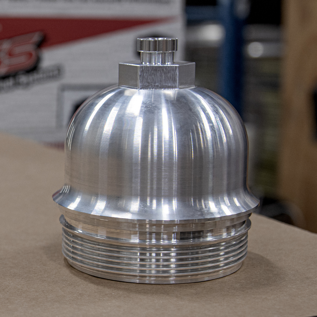 FASS Billet L5P 2017-2025 Duramax Fuel Filter Cap (BFC1001K)