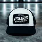 FASS White Patch Trucker Hat