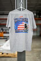 FASS Grey, Trump 250 Years Shirt SMALL