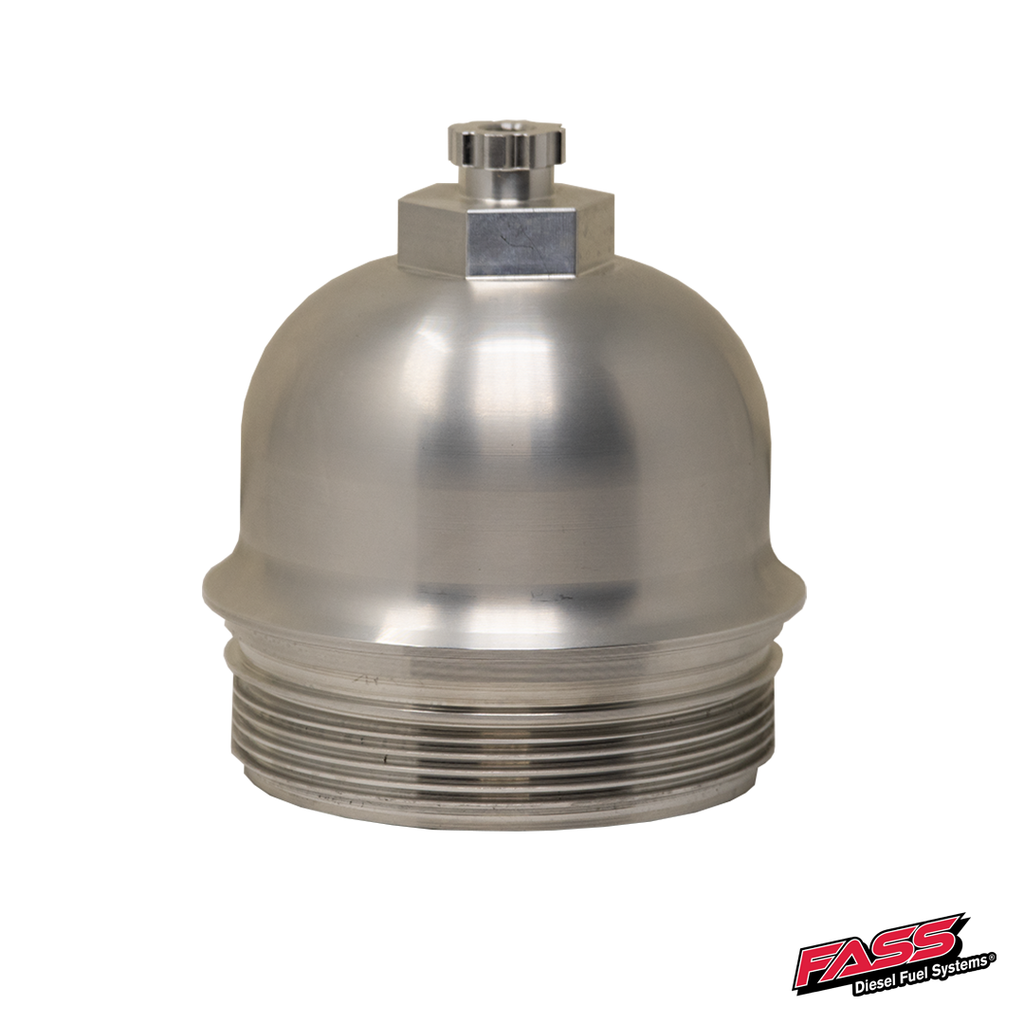 FASS Billet L5P 2017-2025 Duramax Fuel Filter Cap (BFC1001K)