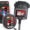 PedalMonster Throttle Sensitivity Booster, Standalone and iDash Kits for 07-19 Ram 2500/3500 11-20 Ford F-Series 6.7L Banks Power