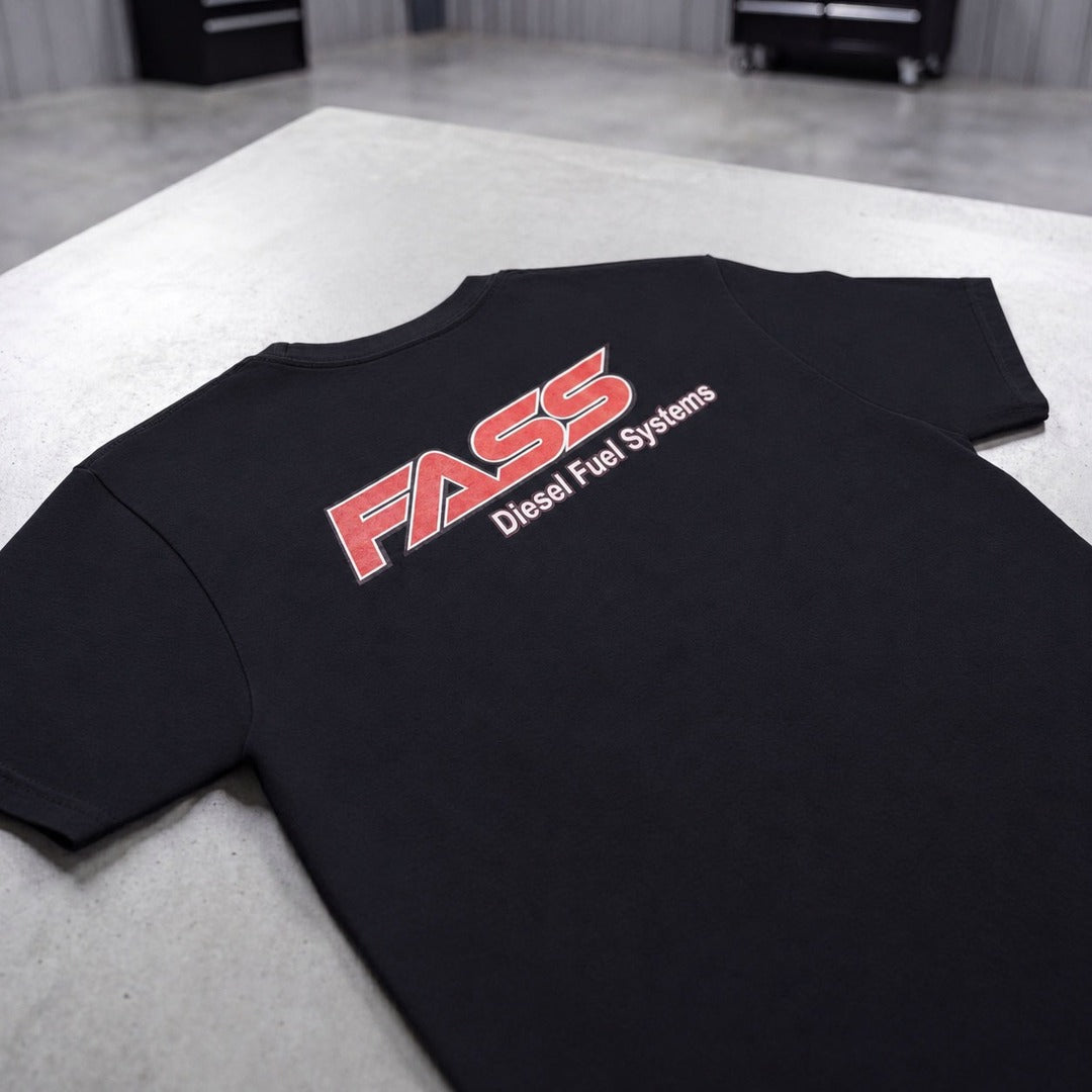 FASS FUELED BY FASS - 4XL, BLACK