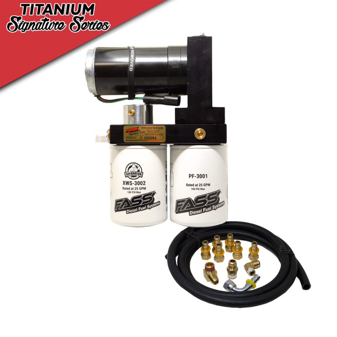 FASS Titanium Signature Series 220GPH Fuel System for Ford 2017-2022 Powerstroke 6.7L