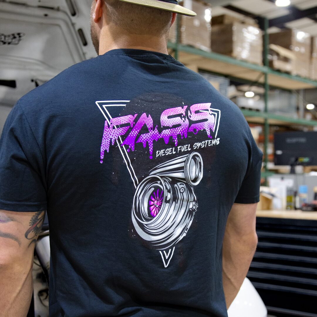 FASS The FASS Drippy Tee- PURPLE MED