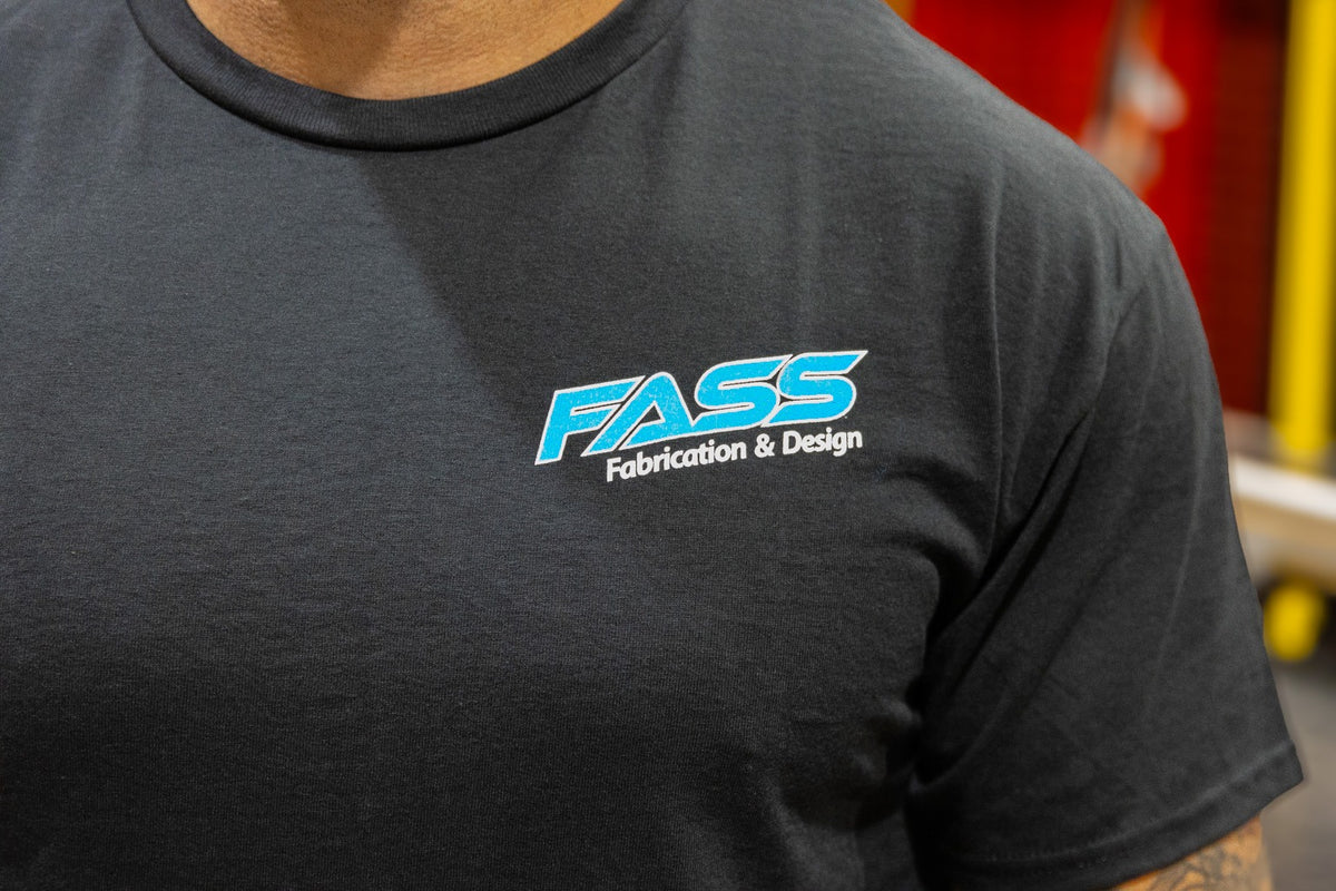 FASS Fabrication Skull Tee Teal- 4X