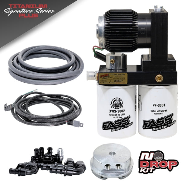 FASS No-Drop Titanium Signature Series PLUS Fuel System for Ford 2008-2010 Powerstroke 6.4L