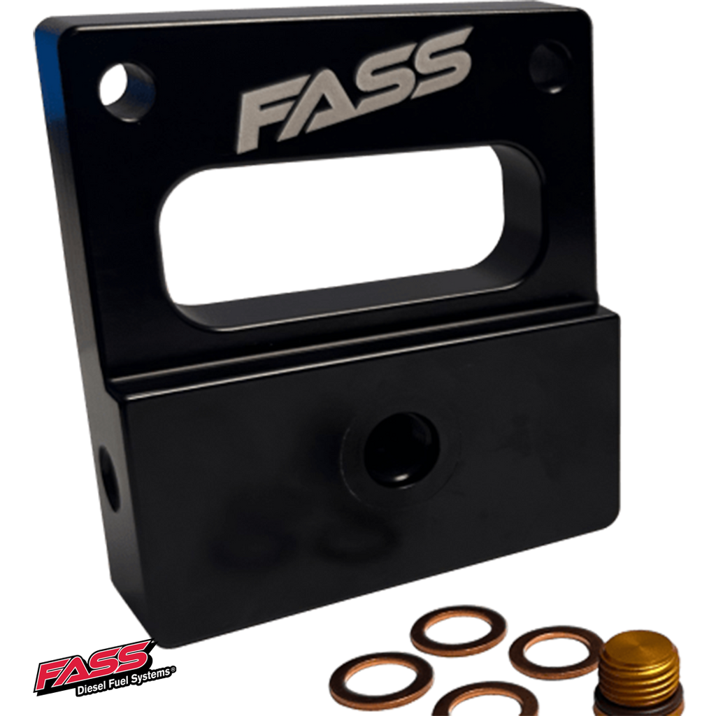 FASS 2003-2009 5.9/6.7L Cummins Factory Fuel Filter Housing Delete