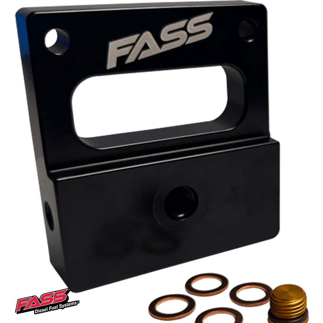 FASS 2003-2009 5.9/6.7L Cummins Factory Fuel Filter Housing Delete