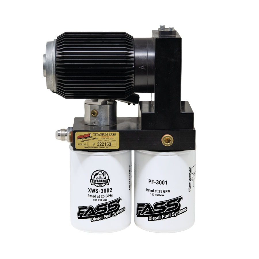 FASS No-Drop Titanium Signature Series PLUS 290G Fuel System for Dodge/RAM 1998.5-2004 Cummins 5.9L