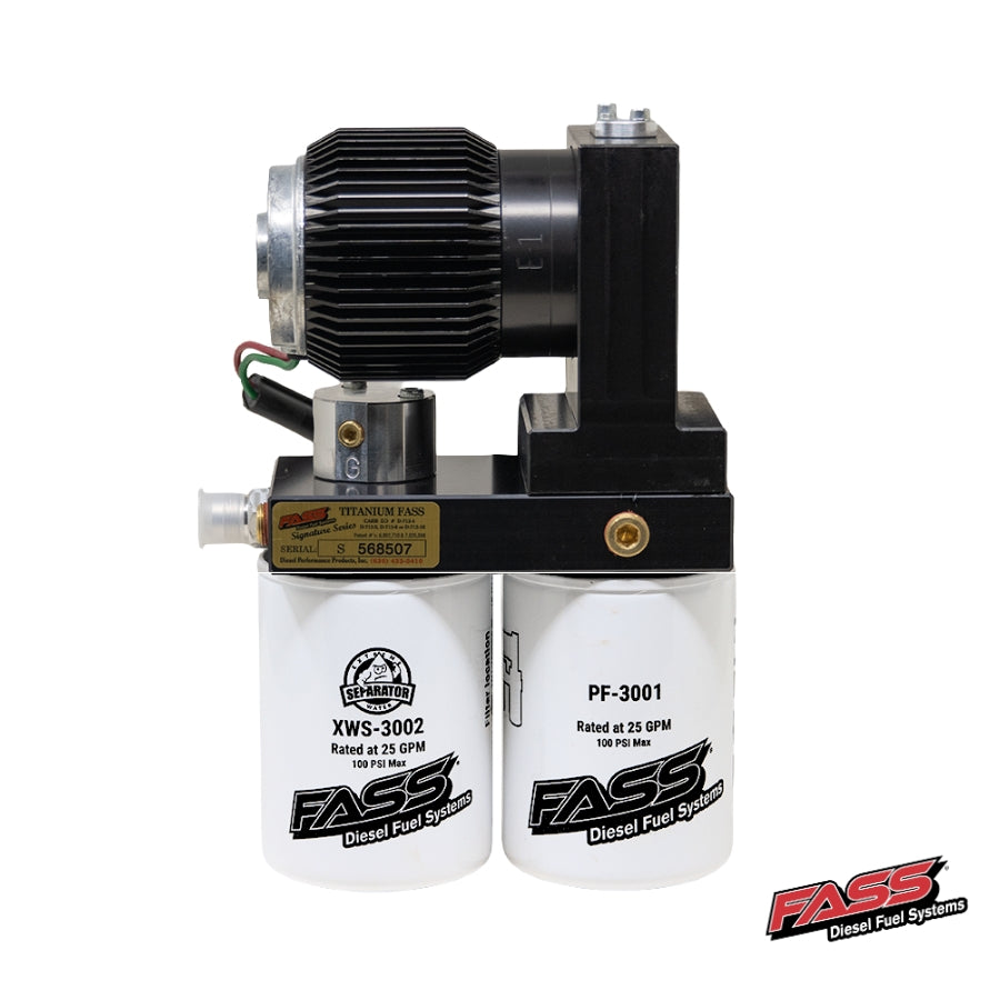 FASS No-Drop Titanium Signature Series PLUS 100G Fuel System - for GMC/Chevrolet 2011-2014 Duramax 6.6L
