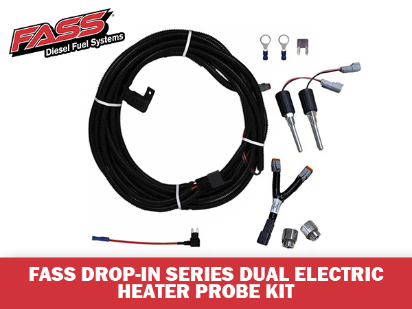 FASS Drop-In Series Dual Electric Heater Probe Kit