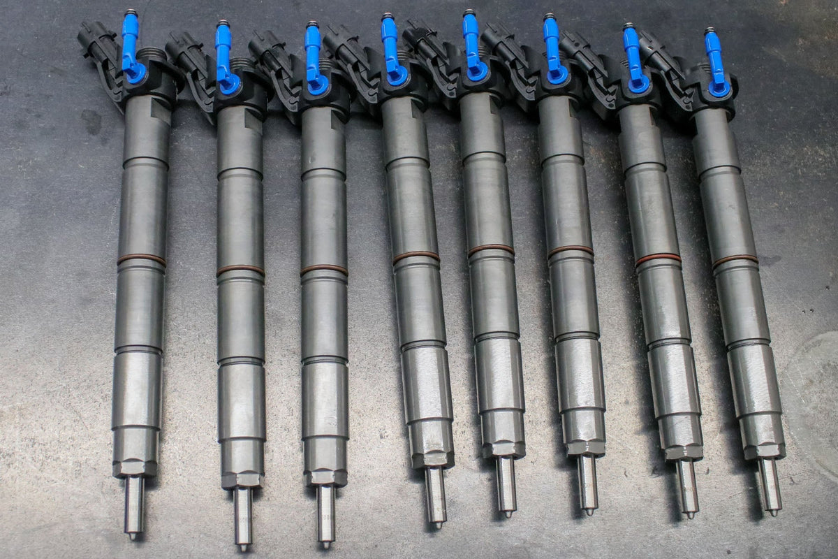 Ford Powerstroke 15-19 6.7L Reman Injector Set 100% Over Dynomite Diesel