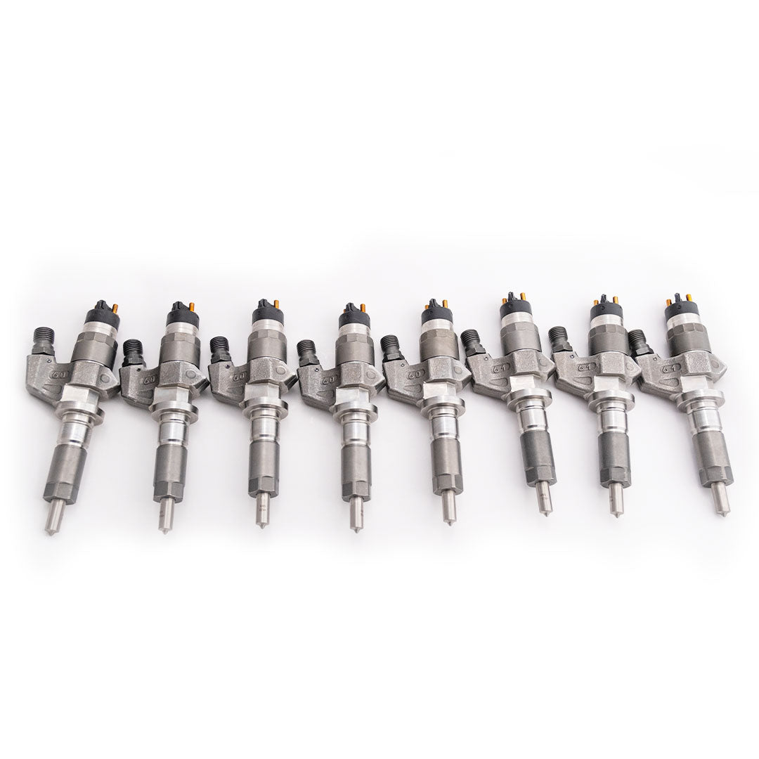 Chevy Duramax 01-04 LB7 Brand New 200% Over Injector Set (SAC Nozzles) Dynomite Diesel