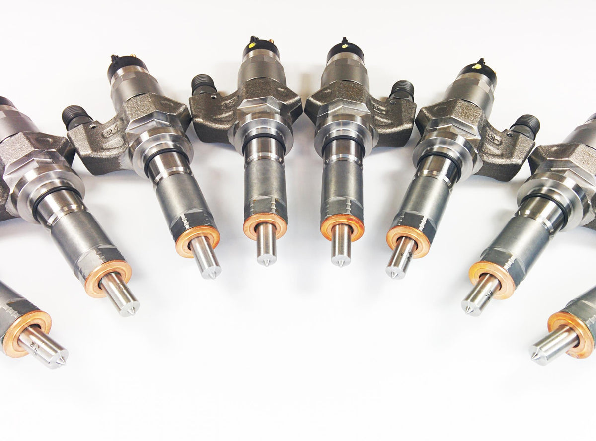 Chevy Duramax 01-04 LB7 Brand New 250% Over Injector Set (SAC Nozzles) Dynomite Diesel