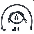 89-98 Dodge Cummins Heater Hose Kit Black Braided Full Send Diesel
