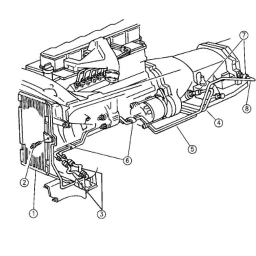1994-2002 Cummins Replacement Transmission Line Number 8 Full Send Diesel