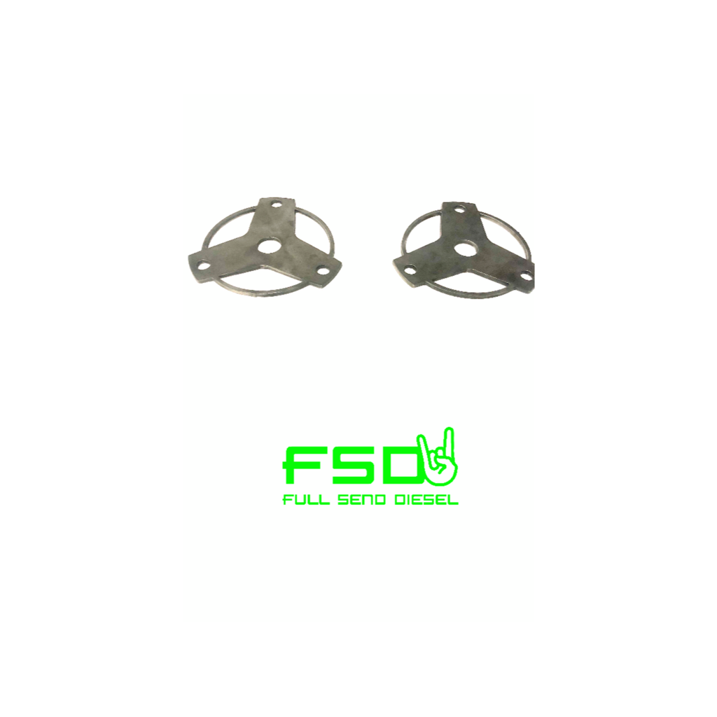 94-13 Dodge Cummins Shock Tower Delete Plates Full Send Diesel