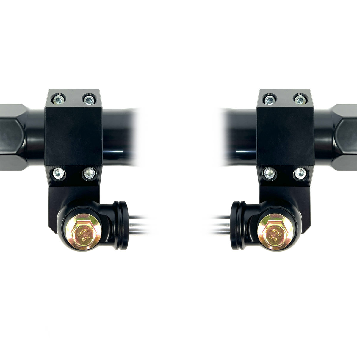 Kryptonite Dual Steering Stabilizer Clamp Kit for 2005-2025 Ford Super Duty F-250/F-350
