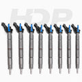 6.7 Powerstroke Injector Premium Power Stroke Injectors 75 Percent Over 2011-2019 Ford F-250/F-350/F-450/F-550/Excursion Holders Diesel Performance