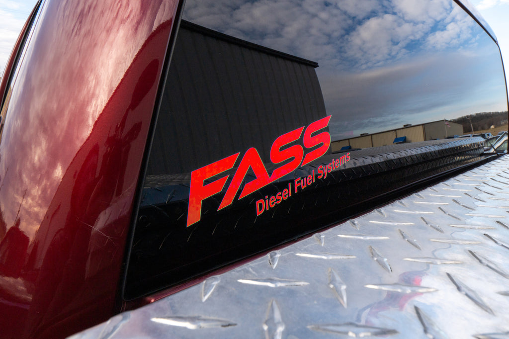FASS Transfer Decal RED