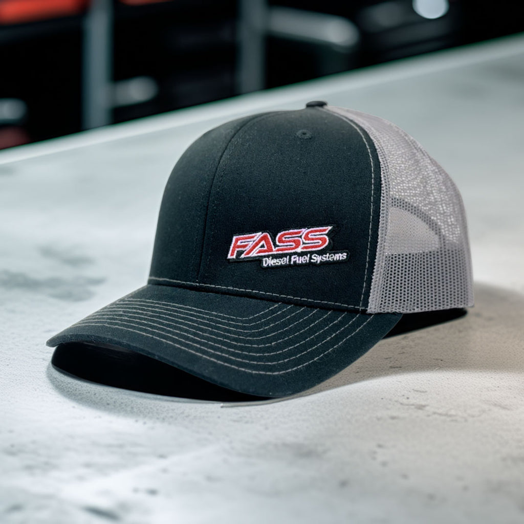 FASS GREY TRUCKER HAT