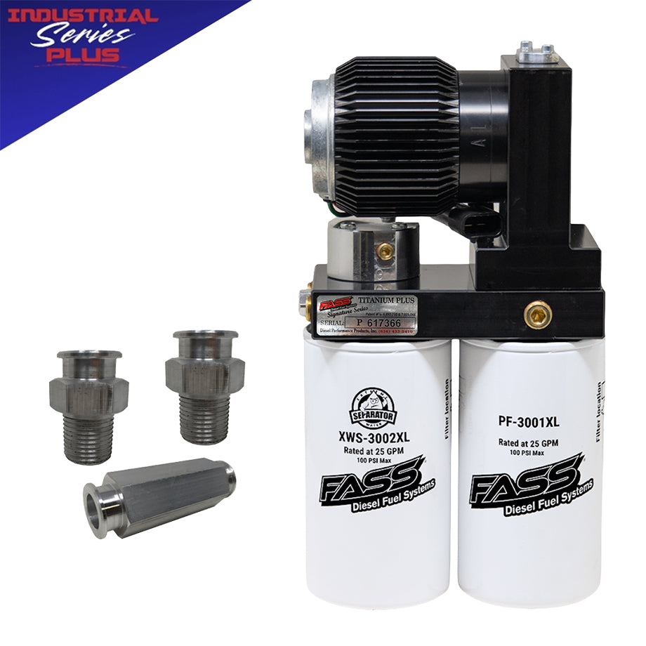 FASS Ultimate Industrial Fuel System Upgrade with MX-13 PACCAR Line Adapter Kit PAK1001