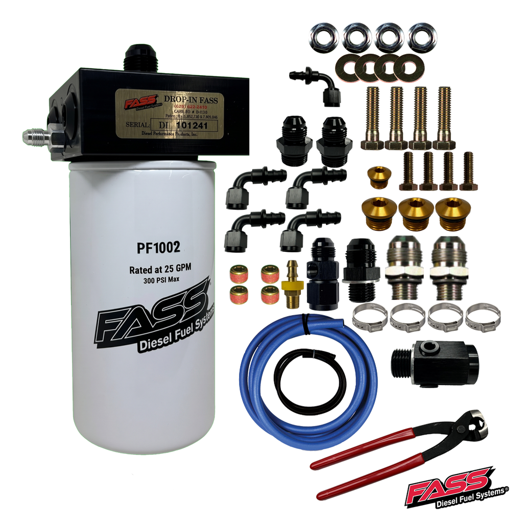 FASS Drop-In Series Diesel Fuel System for Cummins ISX and X15