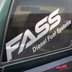 FASS Large Chrome Decal