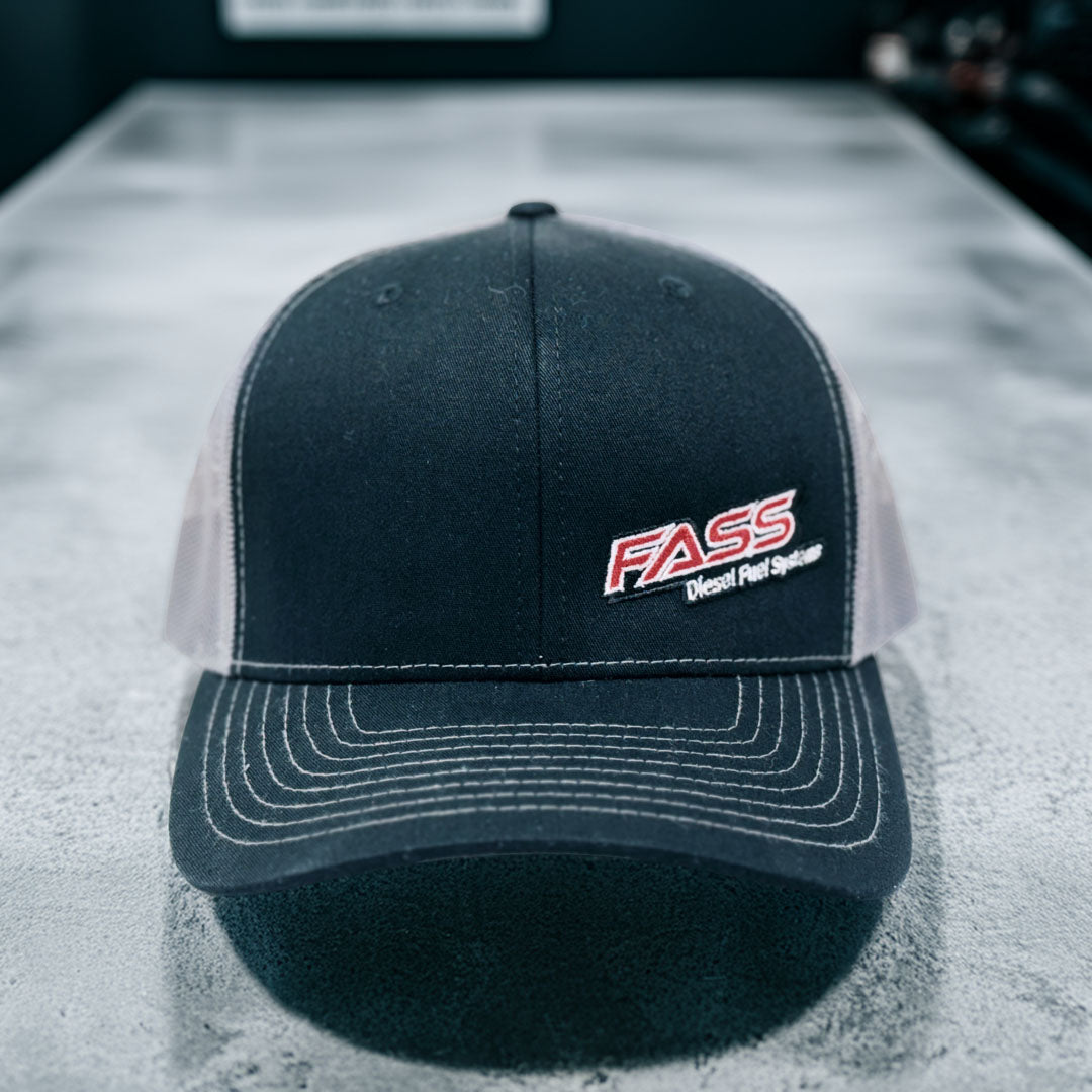 FASS GREY TRUCKER HAT