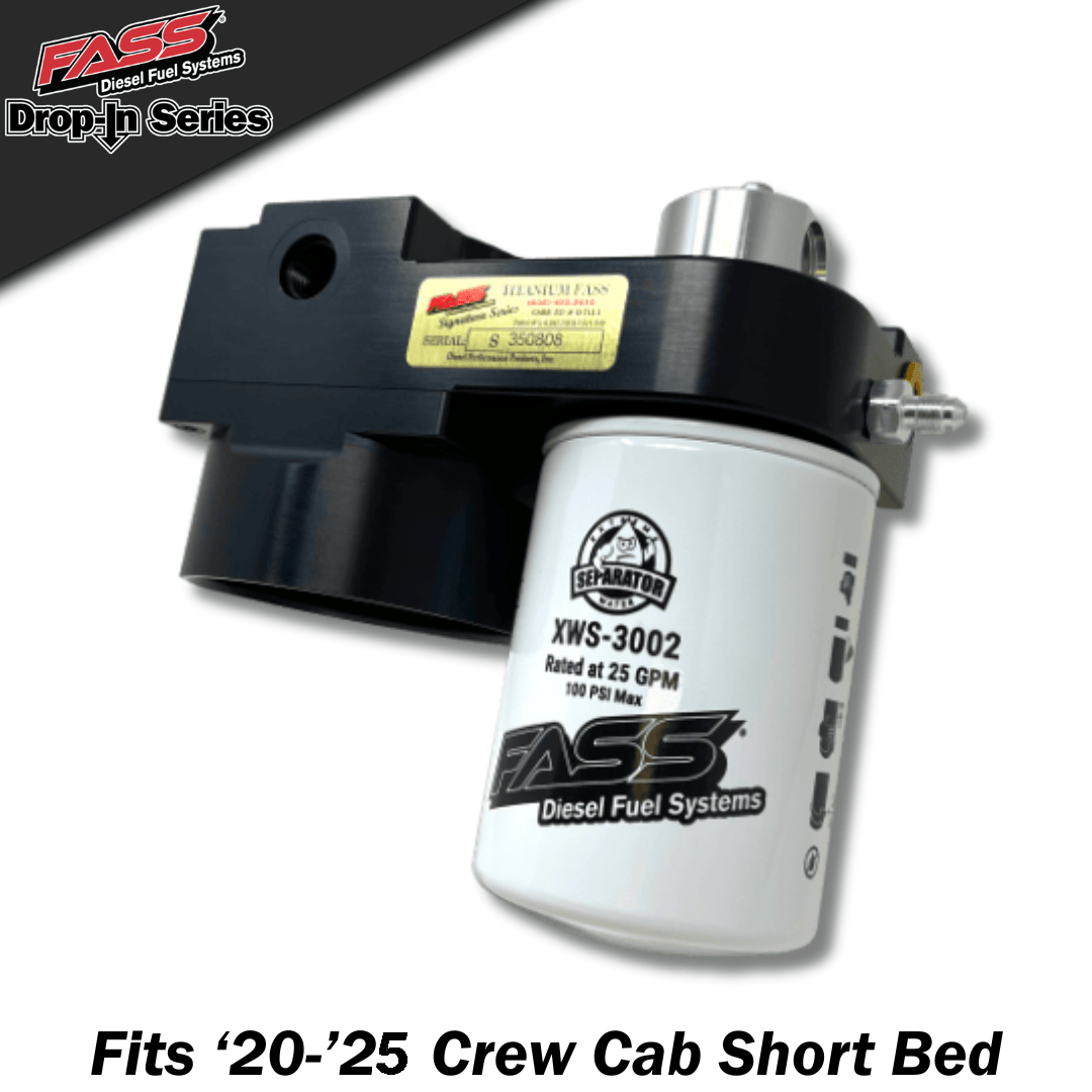 FASS Drop-In Series Diesel Fuel System for GM/Chevrolet 2017-2025 Duramax 6.6L